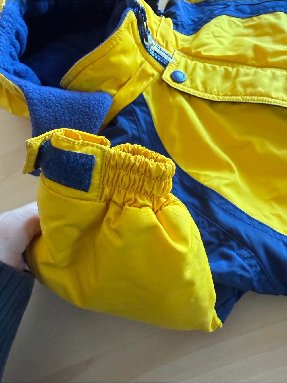 Vintage 90s OshKosh B’Gosh Colorblock winter jacket size 12M - Picture 3 of 9